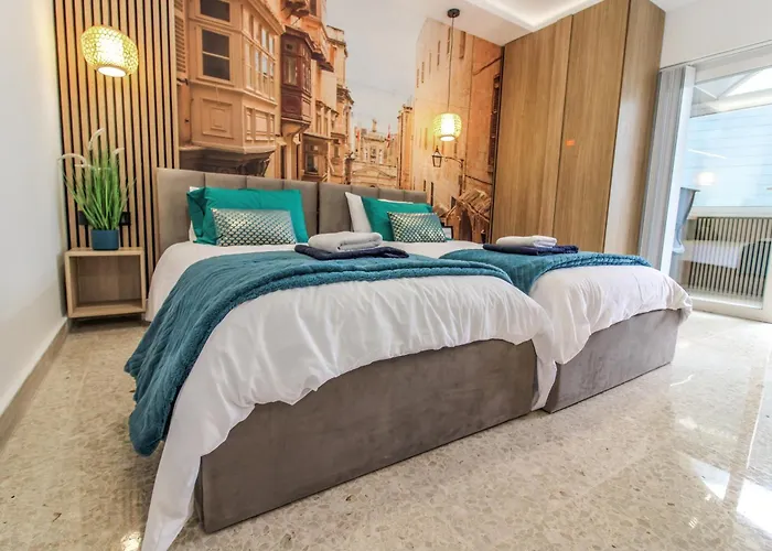 Designer 60 Seconds To The Free Parking * San Ġiljan